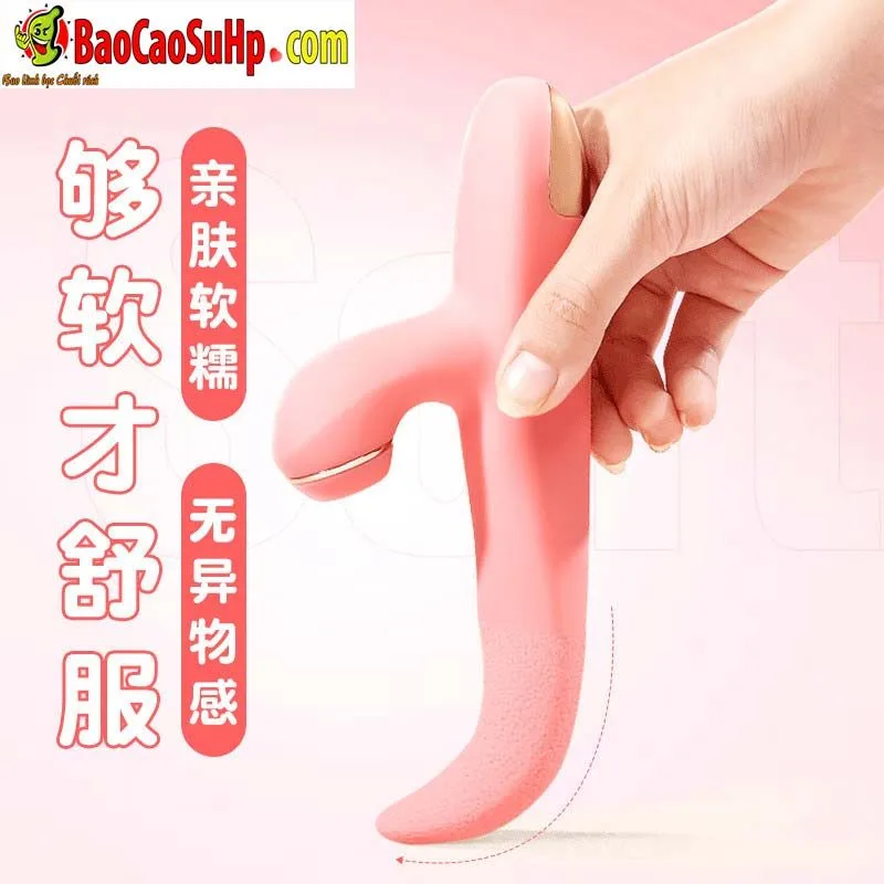 Caryln Soft Tongue Vibrator with Multi-Mode Massage — hình 3