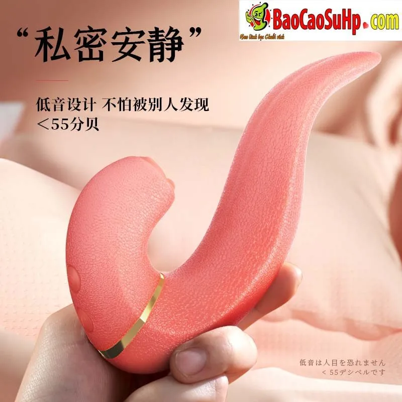 Magic Tongue Lick Powerful Vibrating Oral Simulation Sex Toy — hình 4