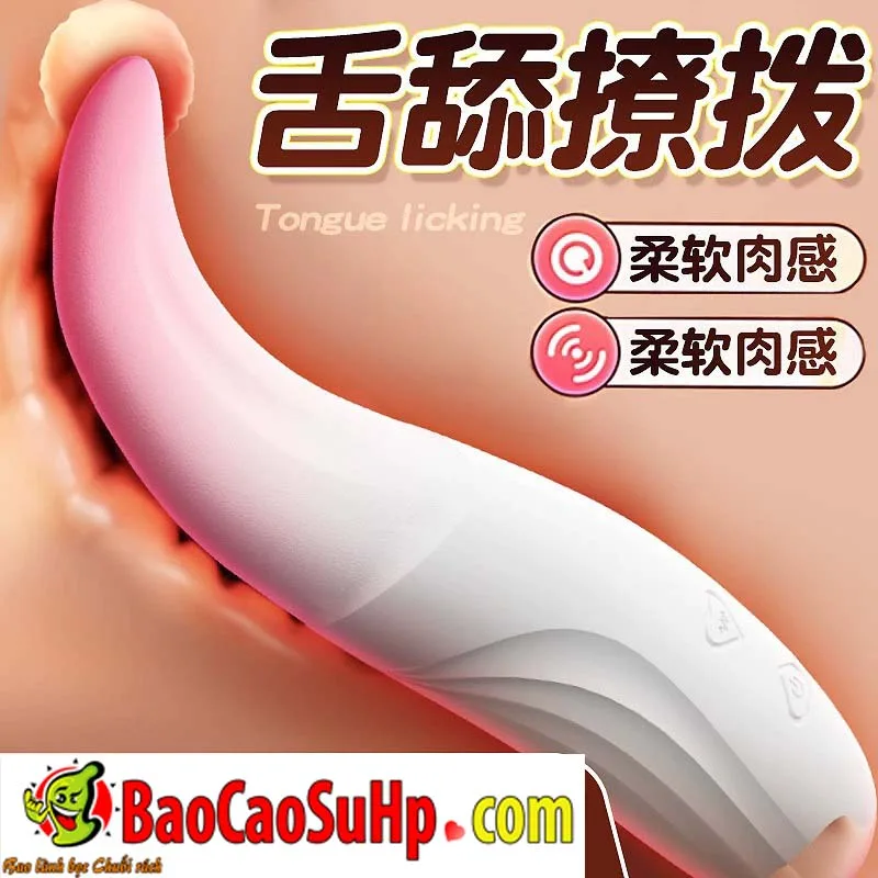 Timid 3D Tongue Vibrator Water-Resistant 10 Modes — Crafted to awaken your senses, this powerful yet discreet