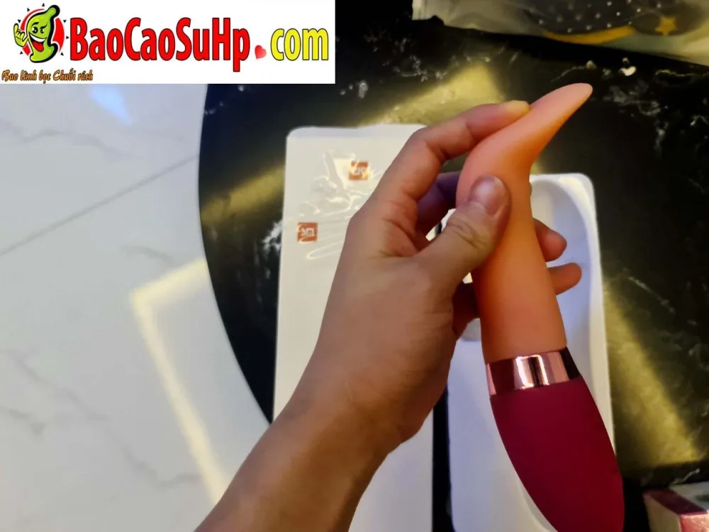 Pokado Powerful Heated Tongue Licking Vibrator Compact — hình 4