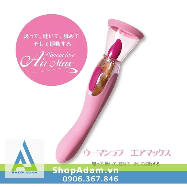 Woman Love Air Max Premium Tongue Sucker Vibrator