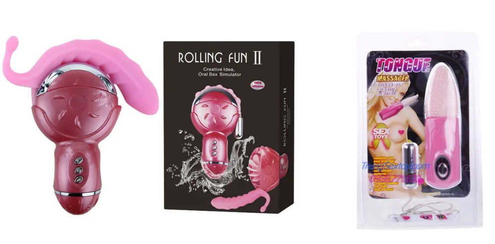 Rolling Fun 2 Rotating Tongue Vibrator 6 Modes Waterproof — hình 5