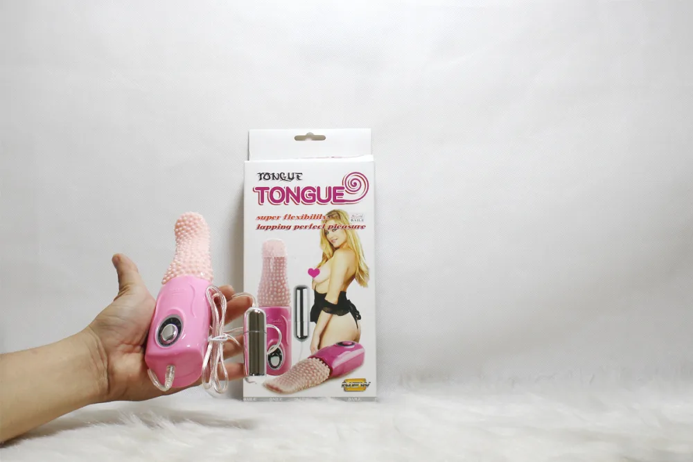 Toungue Premium Tongue Vibrator G-Spot ABS Silicone 3 Modes — Unique Design for Intense Stimulation