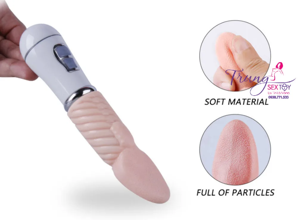 Tongue Mini 10-Speed USB Rechargeable G-Spot Licking — hình 6