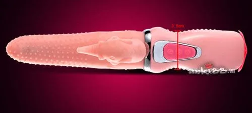 Elephant Heating Soft Spiked Vibrating Rotating Dildo — hình 4
