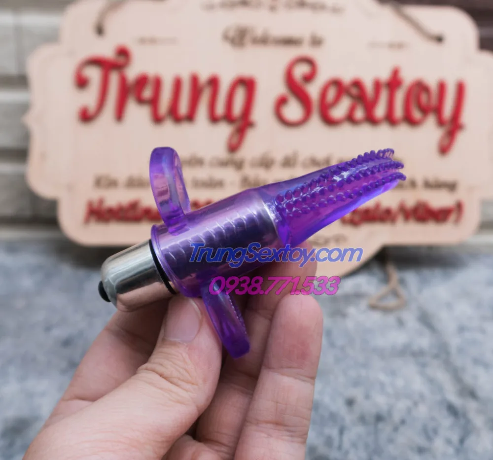 Finger Tongue Vibrator Small G-Spot Stimulator — hình 3