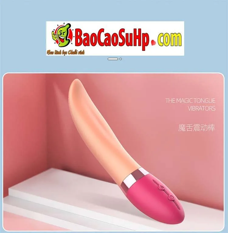 Pokado Powerful Heated Tongue Licking Vibrator Compact — Perfectly crafted to combine technology with comfort, it