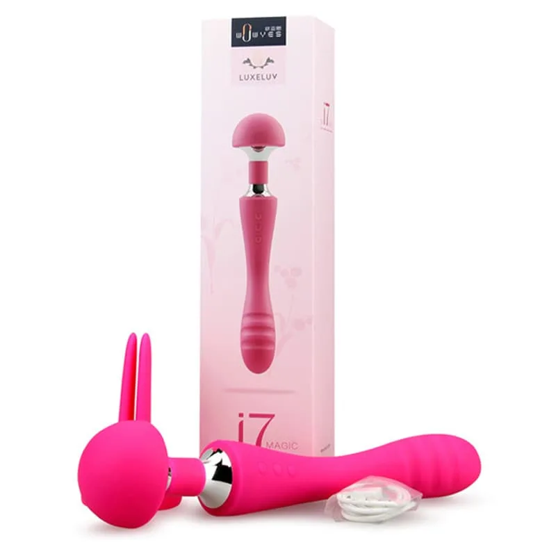 LuxiLuv I7 Magic Dual Head Wand 10 Modes Strong Vibration — Revolutionary Design & Outstanding Benefits