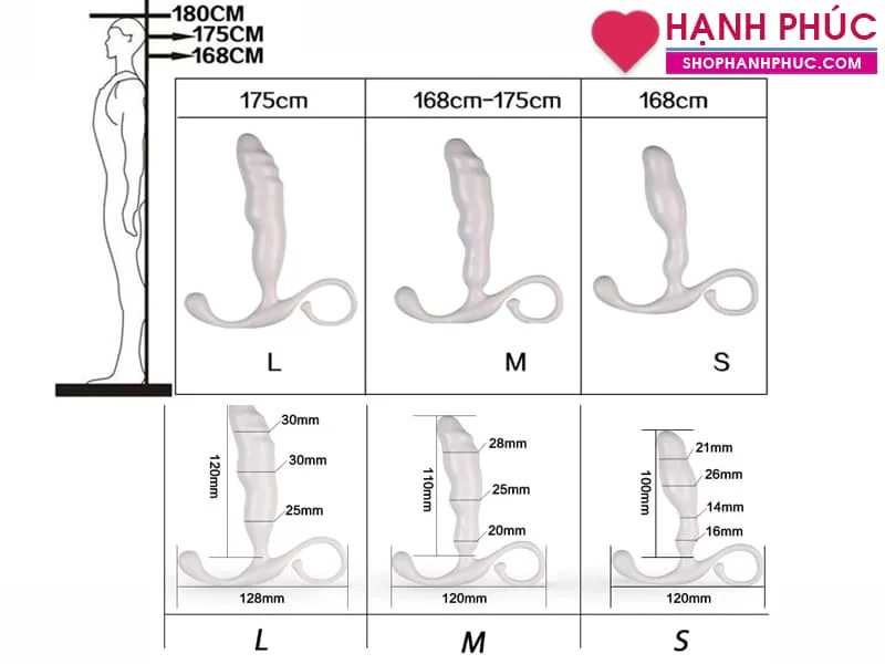 M-NEO Dual End Anal Massager White Plastic 12x3cm — Powerful Dual-Head Vibration for Ultimate Stimulation