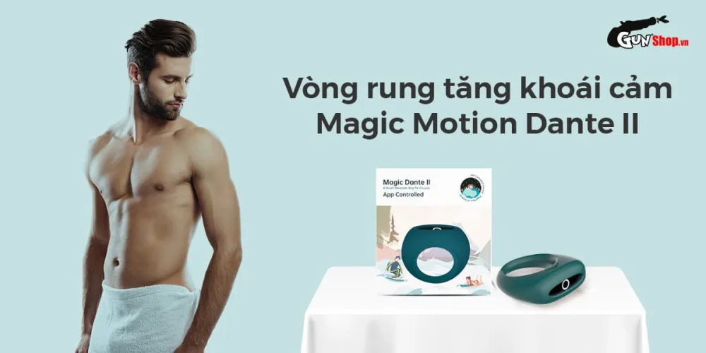 Magic Motion Dante II Silicone Adjustable Cock Ring — Advanced Features for Ultimate Satisfaction