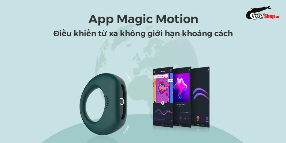 Magic Motion Dante II Silicone Adjustable Cock Ring — hình 2