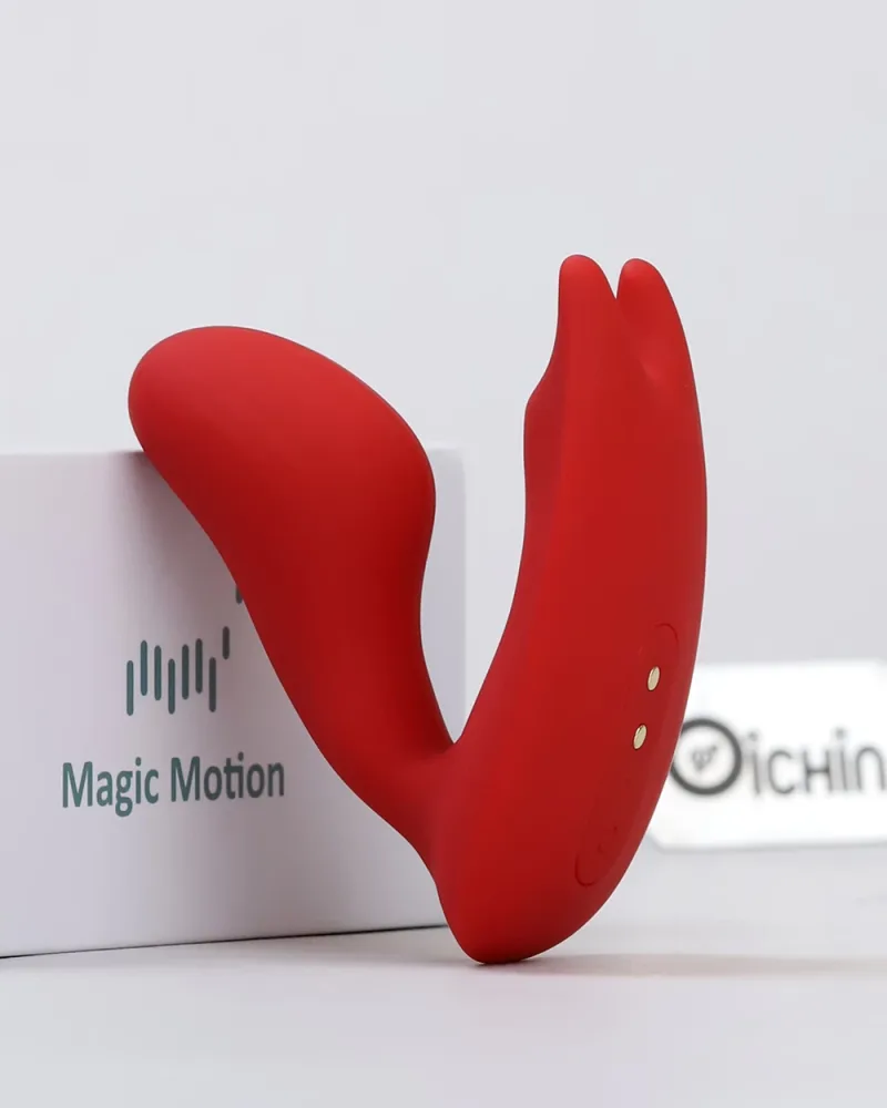 Magic Umi Dual Motor Clitoral Vaginal Silicone Vibrator — Plus, its waterproof construction makes it ideal for use