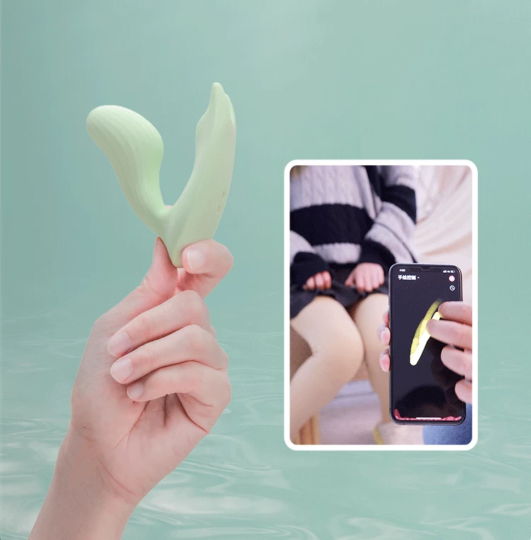 Magic Umi Dual Motor Clitoral Vaginal Silicone Vibrator — hình 4