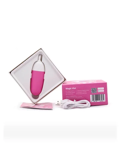 Magic VINI Strong Vibration App-Controlled Remote Massager — Smart Remote Control via Smartphone App