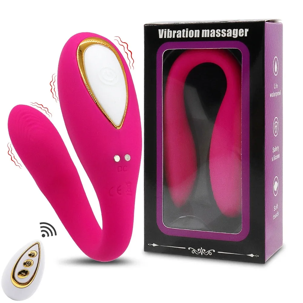 U-Shaped Remote Control Love Egg 10 Vibes For Couples — Whether enjoying solo or as a couple, its adjustable shape