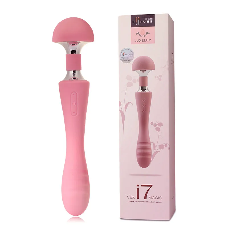 LUXELUV I7 Magic Dual Head Vibrating Massage Wand Toy — hình 4