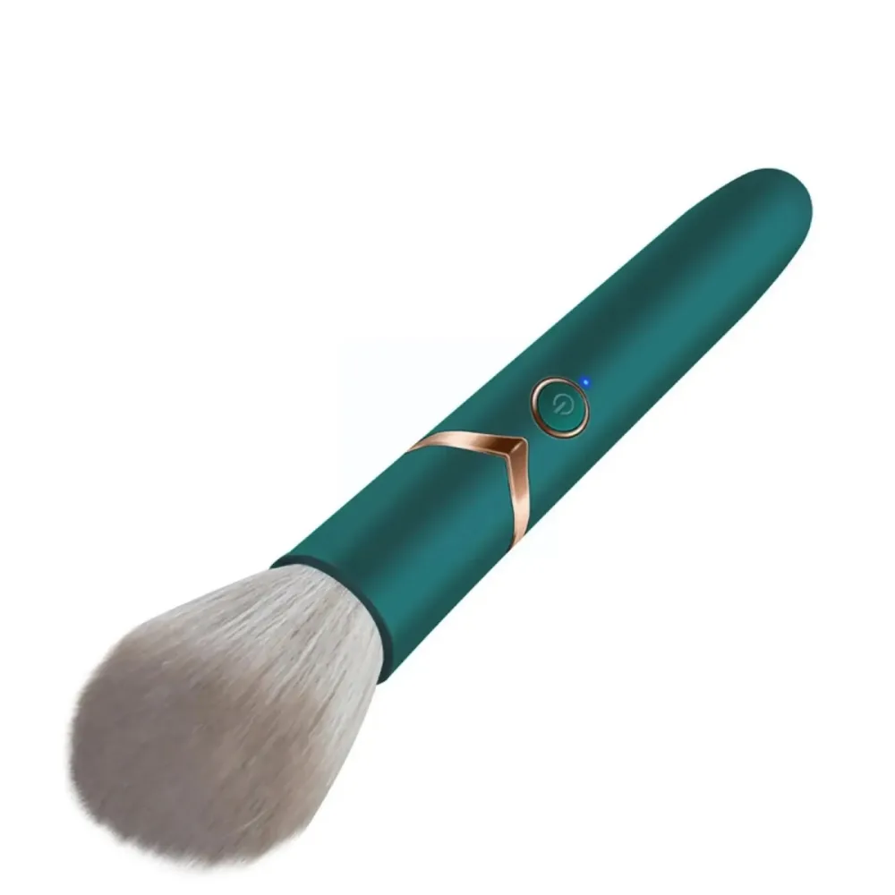 Makeup Brush Shape Vibrator 10 Modes USB Charging — Versatile Pleasure with 10 Vibration Modes