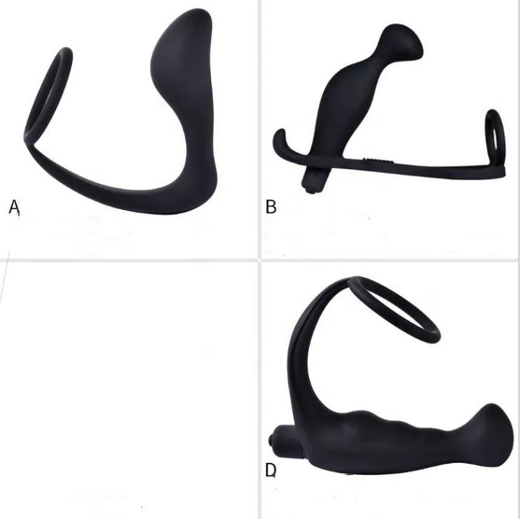 Ringing Cockring Anal Stimulator Multi-speed Vibrating Male — hình 6