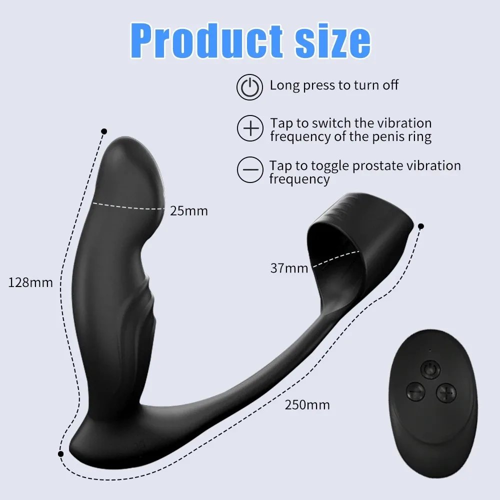 Dual Motor 10 Speed Silicone Anal Butt Plug Waterproof Sex — Exceptional Design and Features