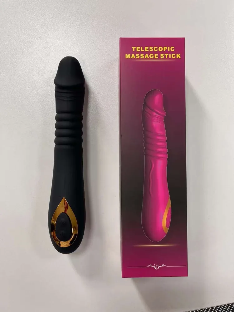 12-Speed G-Spot Rotating Vibrator Silicone Waterproof Black — Multi-Purpose Stimulation