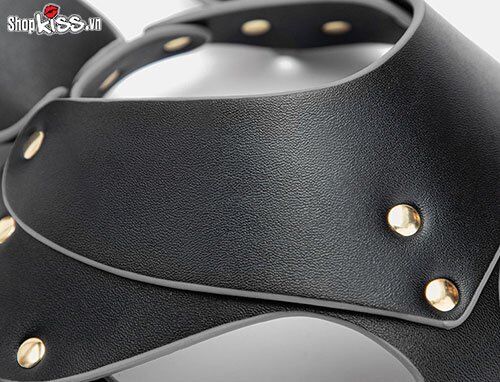 BDSM Leather Bunny Mask Bold Fetish Party Accessory — The perfect blend of daring design and comfort, it invites