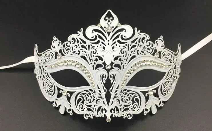 Queen Erotic Mask BDSM Accessories High Quality Metal — hình 6