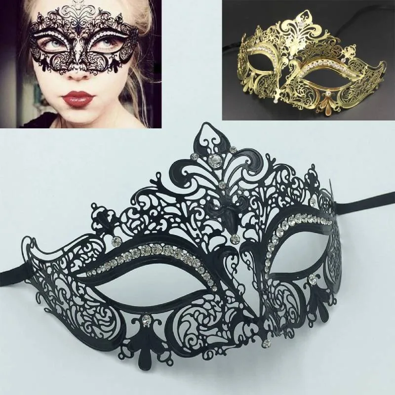 Queen Erotic Mask BDSM Accessories High Quality Metal — This elegant and mysterious mask transforms your intimate