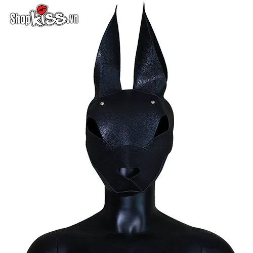 Black Rabbit BDSM Mask Cool Fetish Latex Headgear — Product Specifications