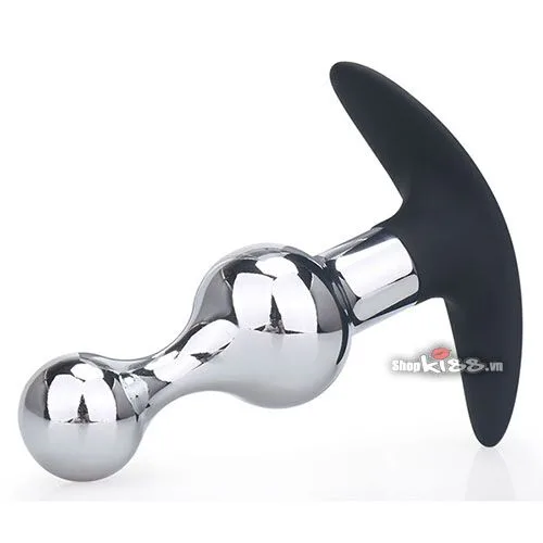 Anchor Metal Anal Plug Gay BDSM Steel Plug Smooth Sensation — hình 2