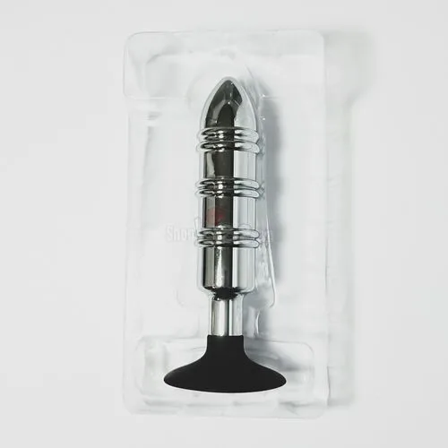 Silver Rocket Stainless Steel Anal Massager P-Spot Gay Toy — Elevate Your Experience with Advanced Features