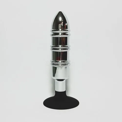 Silver Rocket Stainless Steel Anal Massager P-Spot Gay Toy — Premium Specifications That Impress