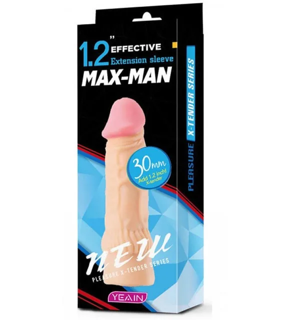 Maxman Realistic Size Enhancing Textured Condom for Men — hình 8