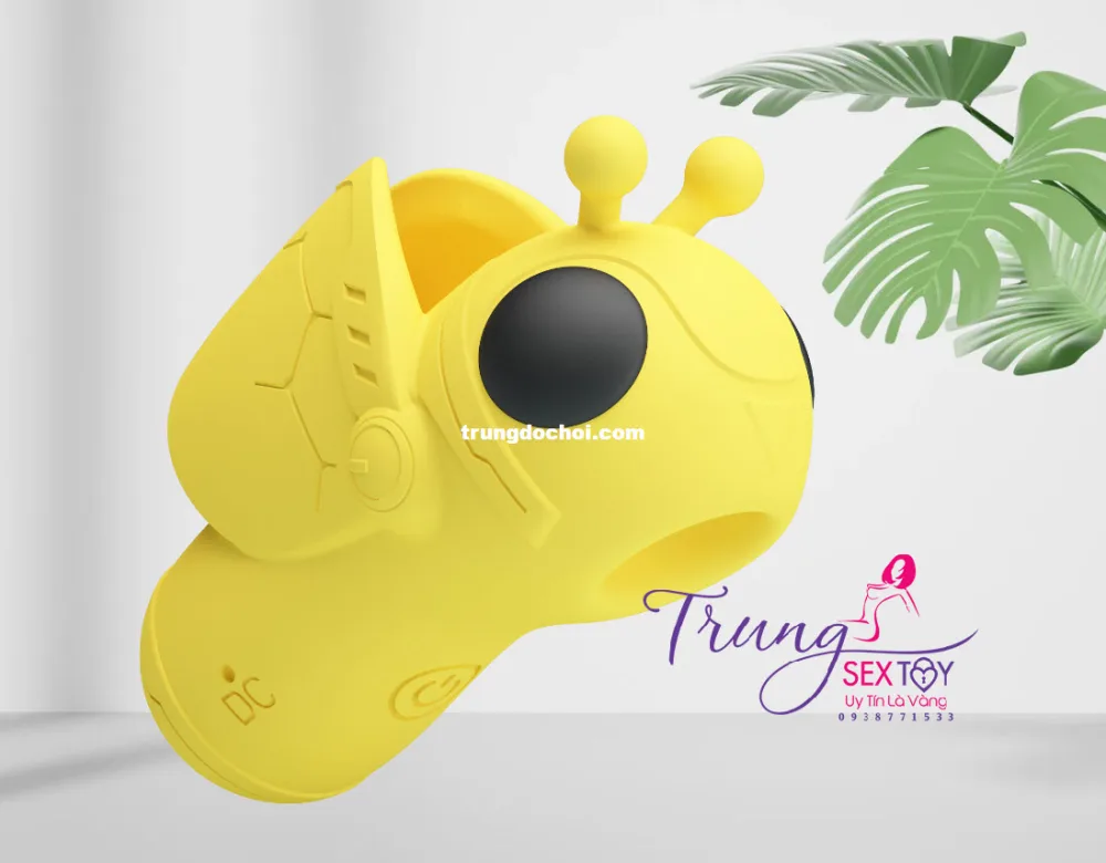 Le Mini G-Spot Sucking Massager 10 Modes Yellow — hình 3