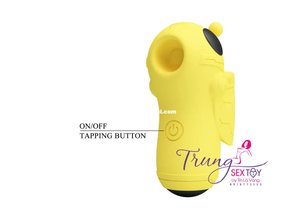 Le Mini G-Spot Sucking Massager 10 Modes Yellow — hình 7