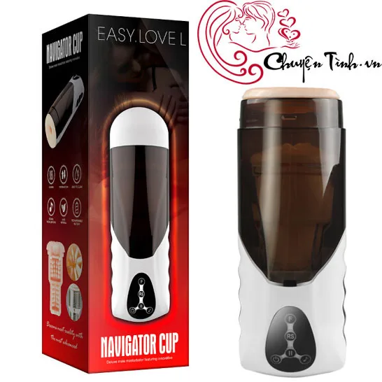 Navigator Cup Automatic Sucking Licking Male Masturbator — Crafted with meticulous Japanese technology, this advanced