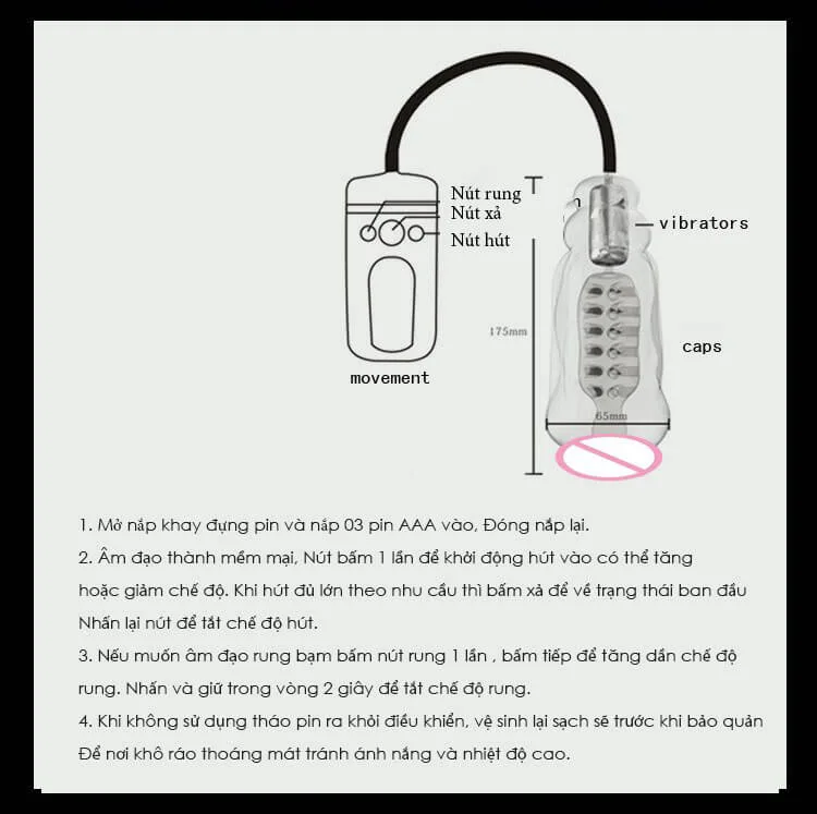 Automatic Male Stroker Vibrating for Ultimate Pleasure — hình 10