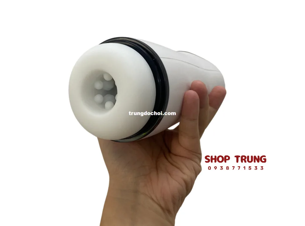 LCD Suction Penis Masturbator 9 Vibration & Suction Modes — hình 4
