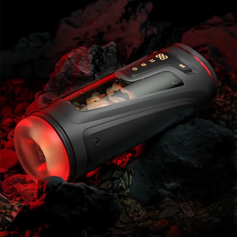 Automatic Penile Sucking Vibrator ABS+TPU Heated — Realistic Sensations with Advanced Technology