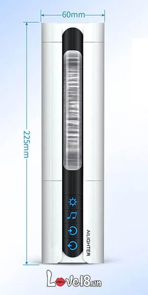Air Jet Heated Automatic Male Masturbator Vibration Toy — hình 3