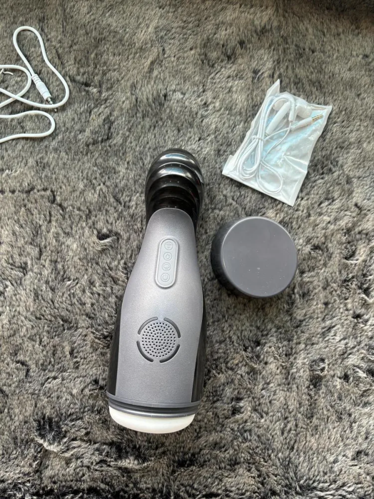 Automatic Sucking Vibrating Masturbator Silicone ABS — These auditory additions deepen your immersion, making