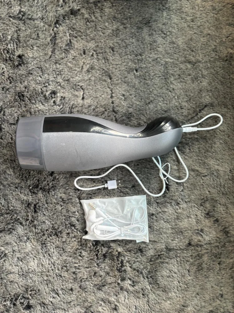 Automatic Sucking Vibrating Masturbator Silicone ABS — Detailed Sensory Stimulation