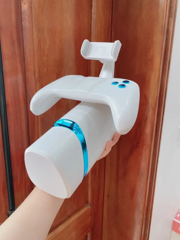 Automatic USB Phone Holder Suction Vibrator Silicone — Combined with its suction capability, it perfectly emulates