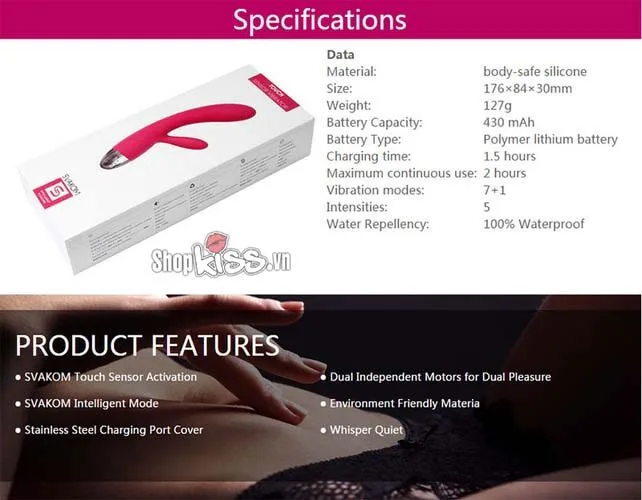 Svakom Lorna Premium G-Spot Vibrator Touch Control — Why Svakom Lorna Stands Out