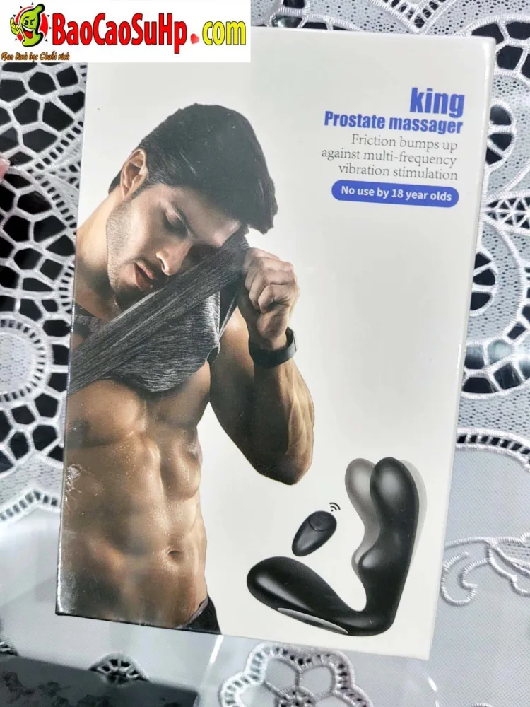 KingProMen Remote Prostate and Anal Massager Male Sextoy — hình 5