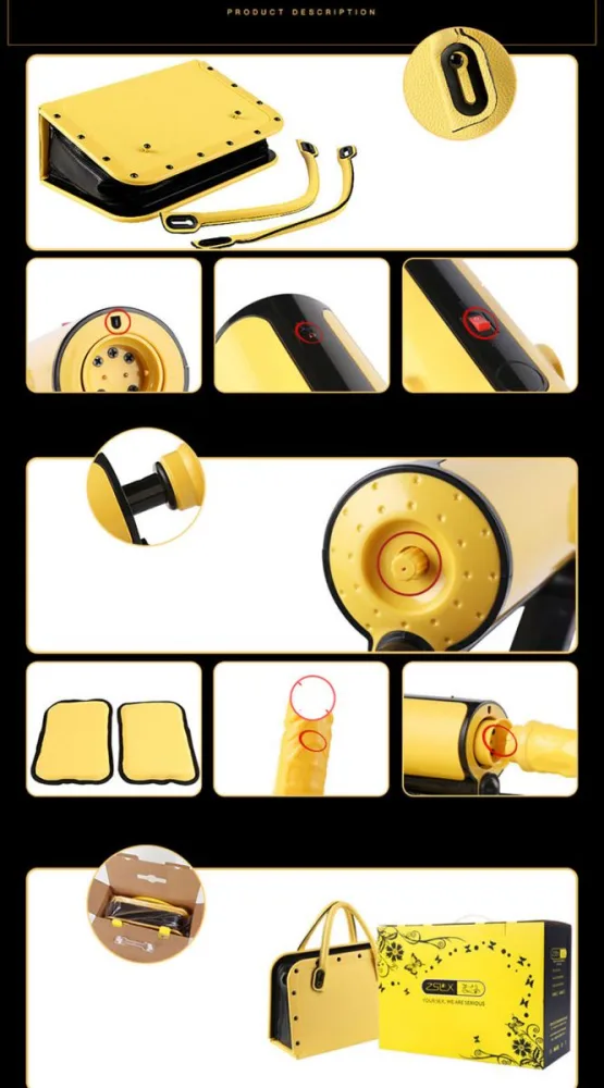 Automatic Luxury Female Sex Machine Vibrator — Exceptional Features and Quality Materials