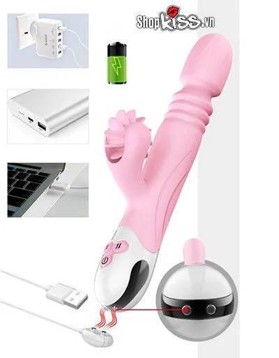 XuanAi Auto Thrust G-Spot Clitoral Vibrator Sextoy Female — Powerful Features with Multiple Settings