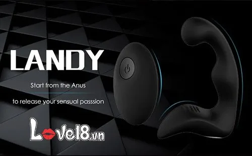 SHande Landy RCT Prostate And Anal Massager — Powerful Vibration Modes & Remote Control