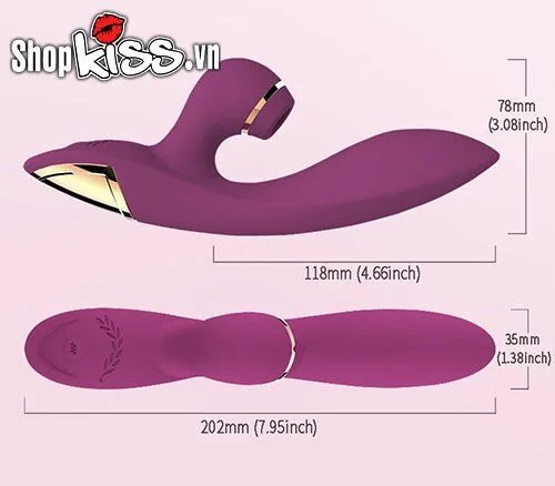 Suction Kiss G-Spot Clitoral Vibrator – Soft Silicone — Premium Quality Materials & Innovations for Safety and