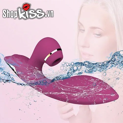 Suction Kiss G-Spot Clitoral Vibrator – Soft Silicone — Elevate Your Pleasure with Suction Kiss Now!