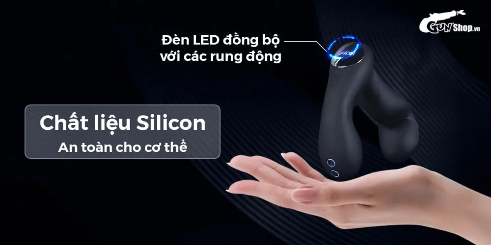 Svakom Iker Dual-Motor Powerful Remote Anal Massage Toy — hình 5